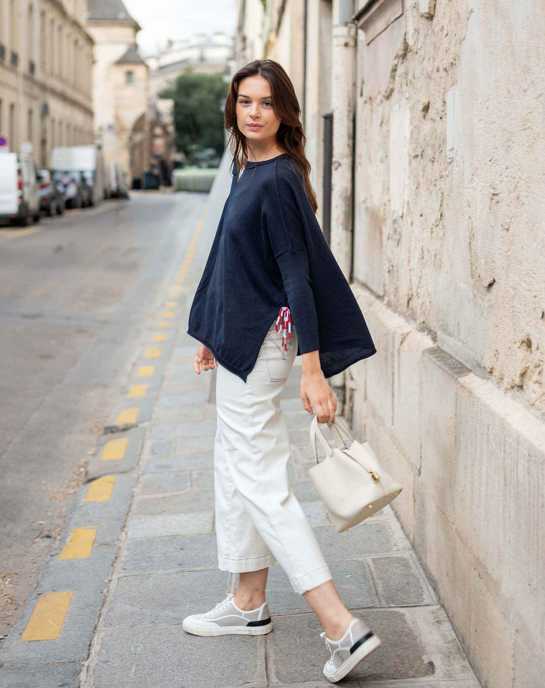 Catalina Tie Side Crewneck By Mersea - Moxiebainbridge