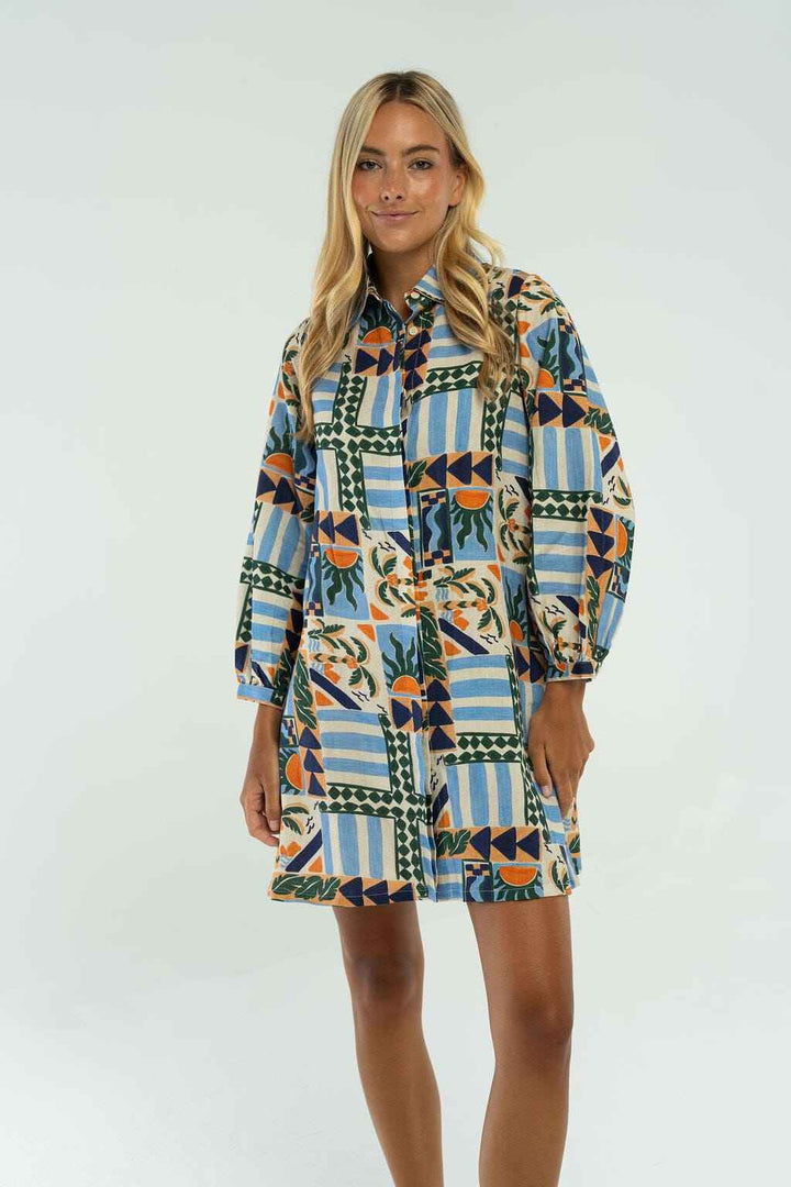 Sienna Mini Dress By Briton Court - Moxiebainbridge