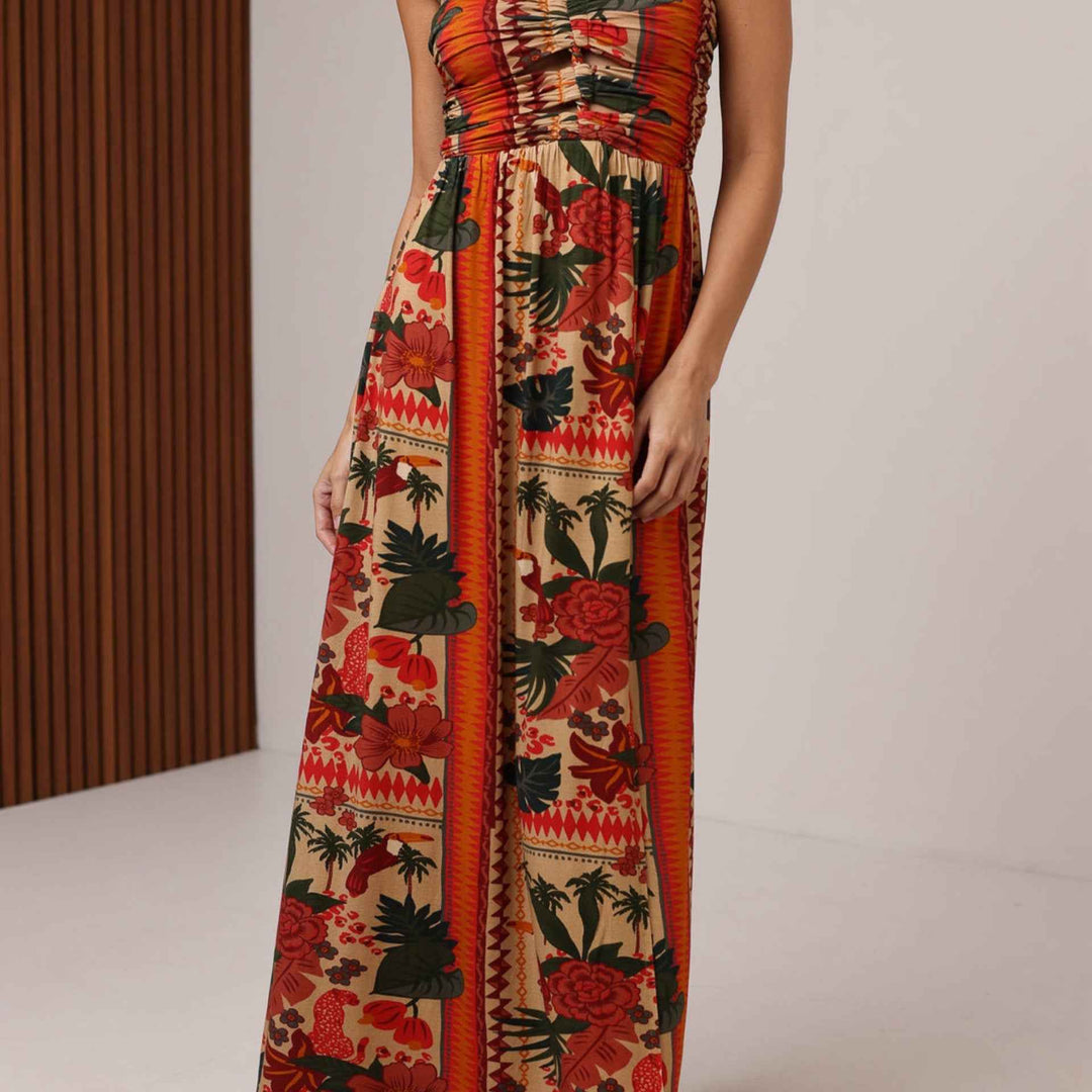 Bali Maxi Getaway Dress By Shore - Moxiebainbridge