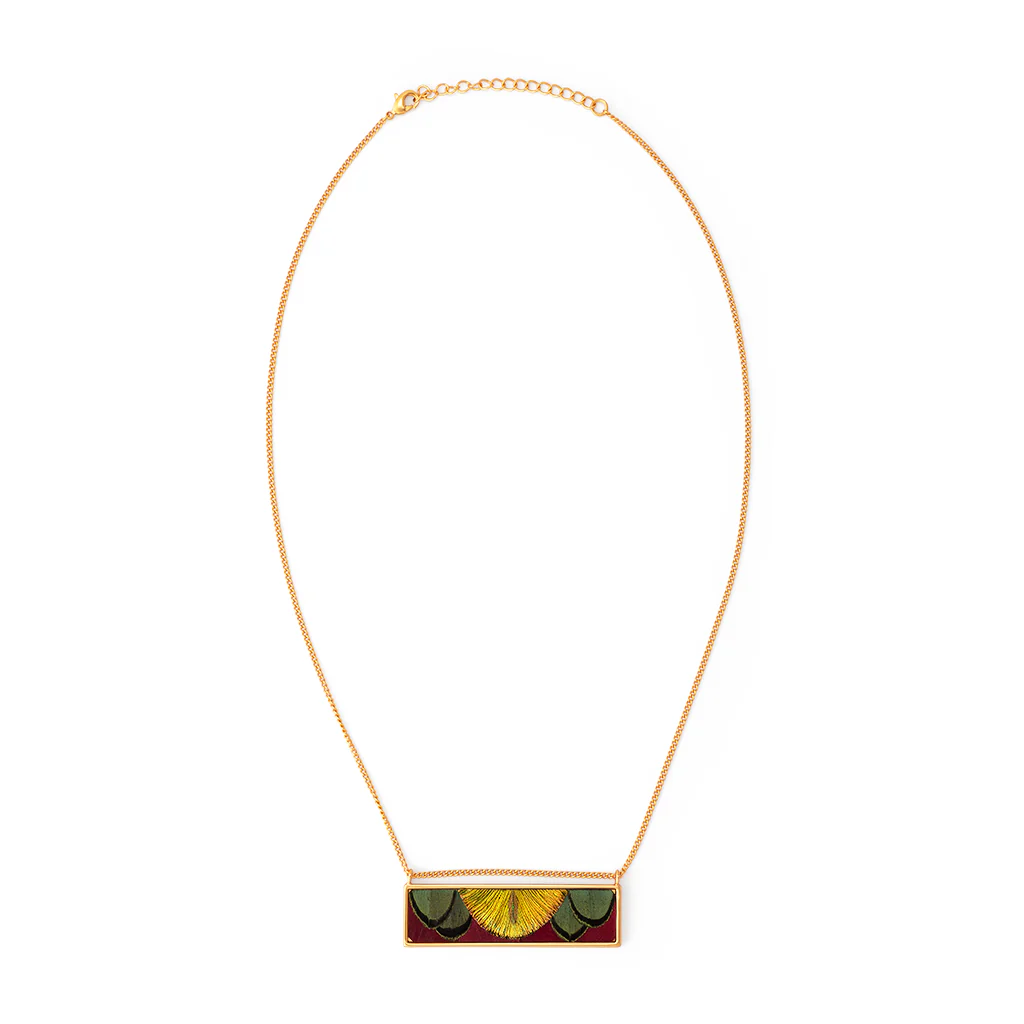 Popo Agie Bar Necklace By Brackish - Moxiebainbridge