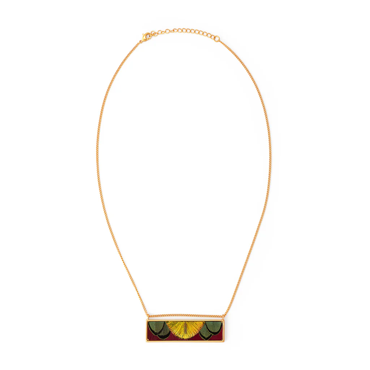 Popo Agie Bar Necklace By Brackish - Moxiebainbridge