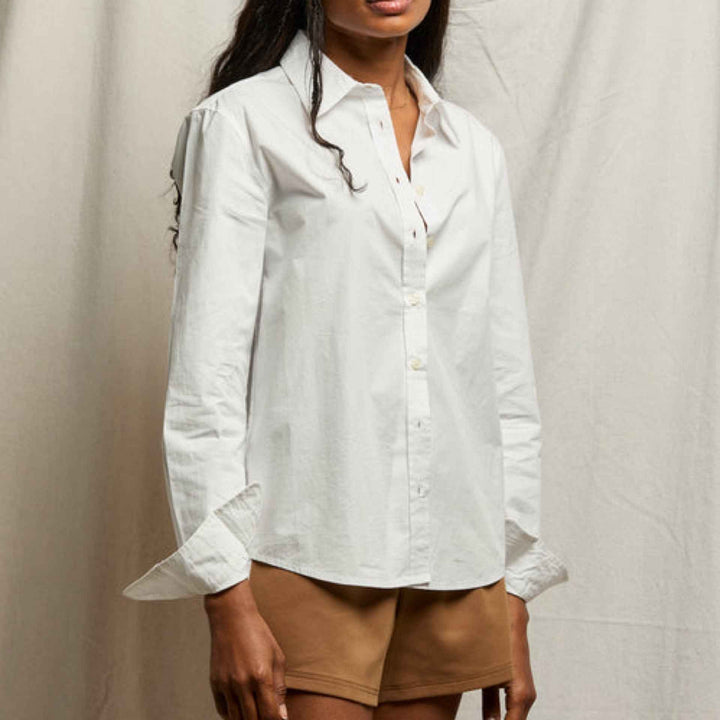 The Gisele White Button Down By PerfectWhiteTee - Moxiebainbridge