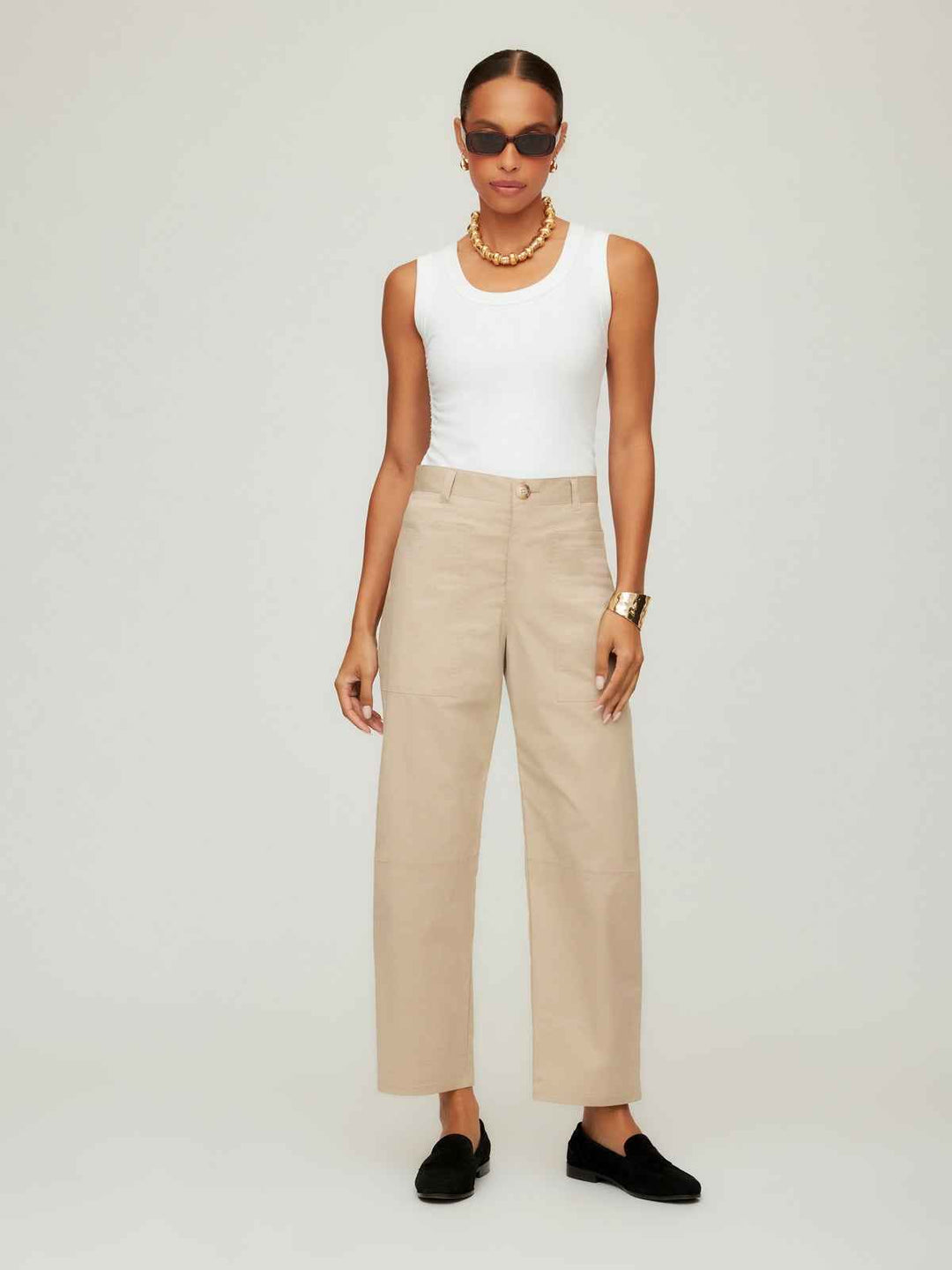 Sondra Barrel Leg Pants By FIFTEEN TWENTY - Moxiebainbridge