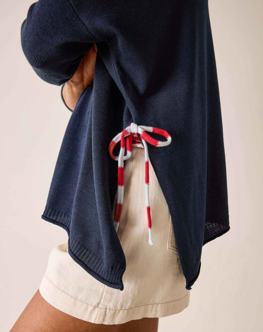 Catalina Tie Side Crewneck By Mersea - Moxiebainbridge