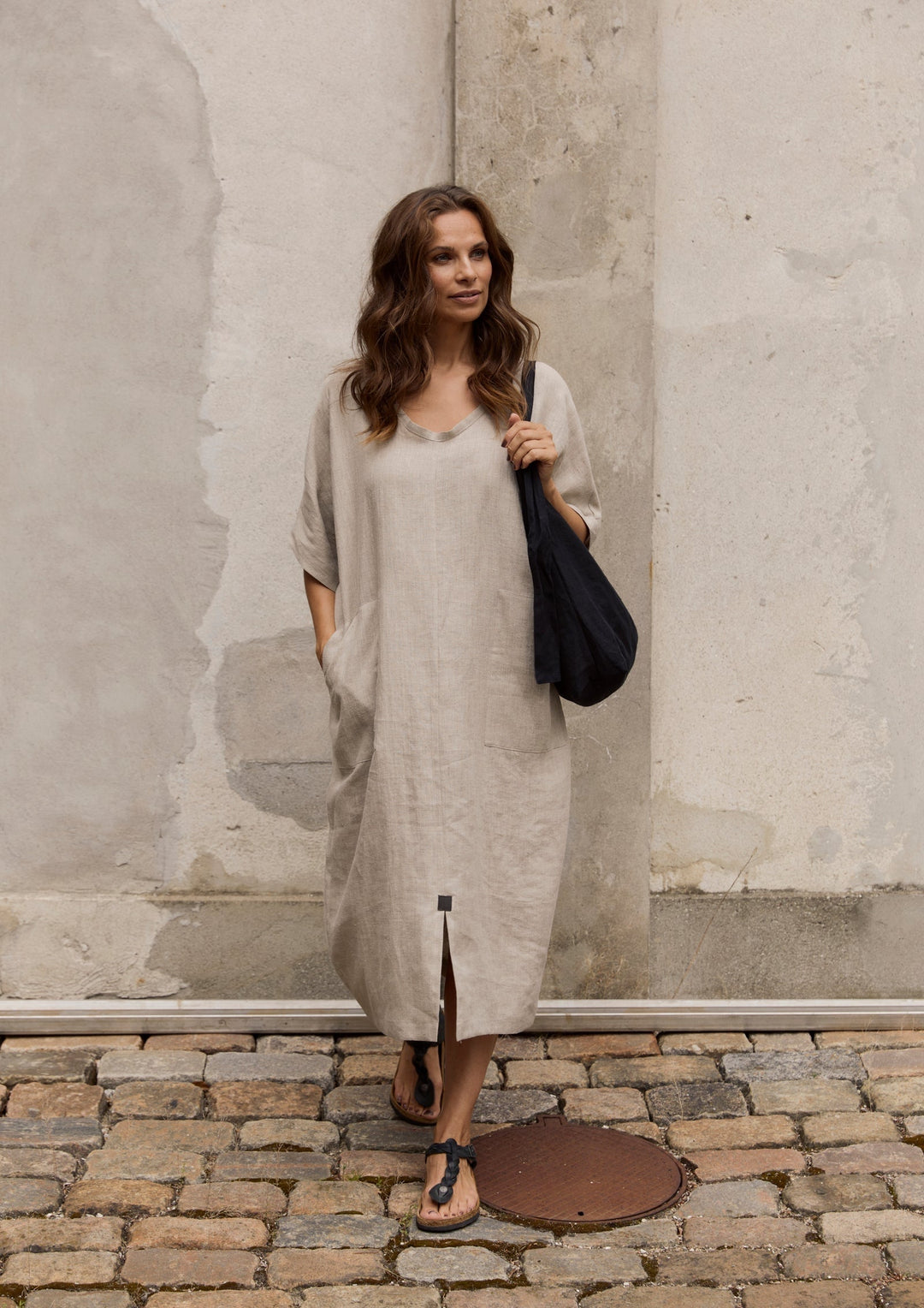 The Long Dress Natural By Henriette Steffensen - Moxiebainbridge