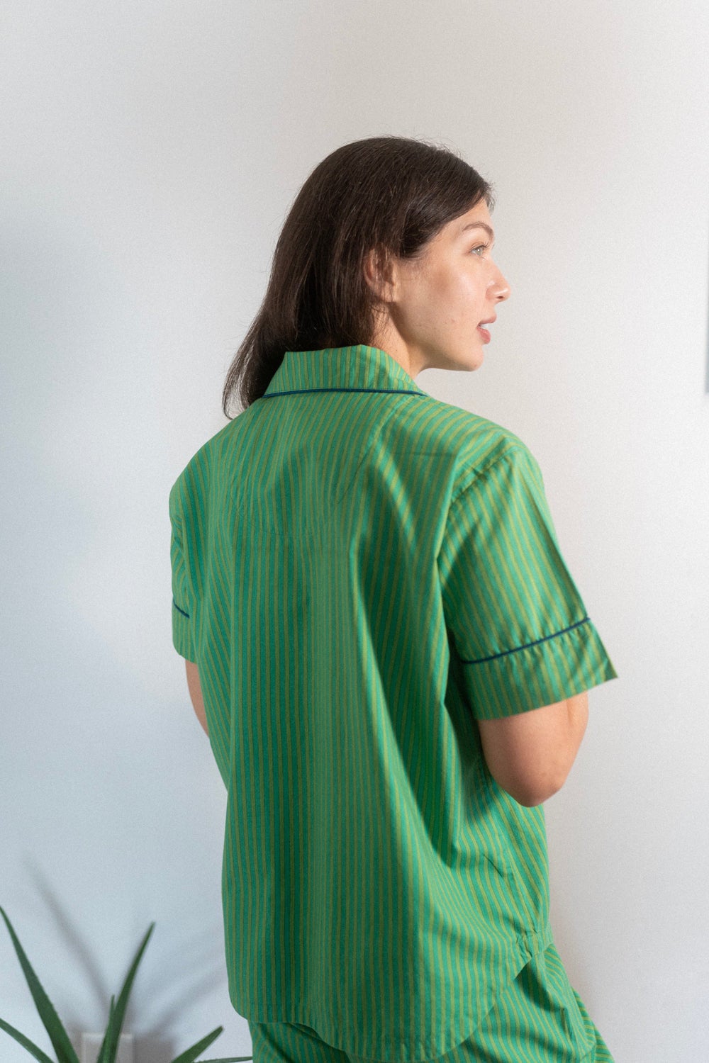 Lucky Green Pajama Set By Denise Rae - Moxiebainbridge