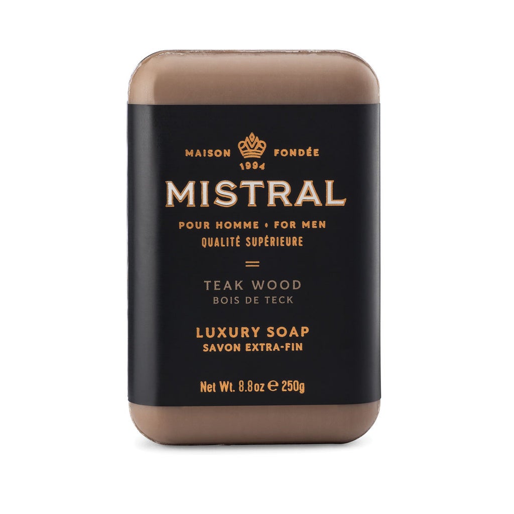 Teak Wood Luxury Soap By Mistral. - Moxiebainbridge