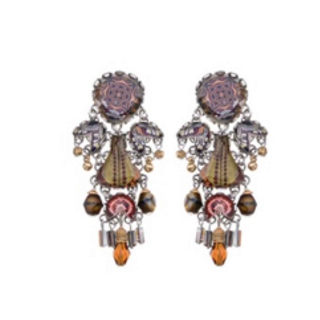 Golden Dunes  Thalara Earrings By Ayala Bar