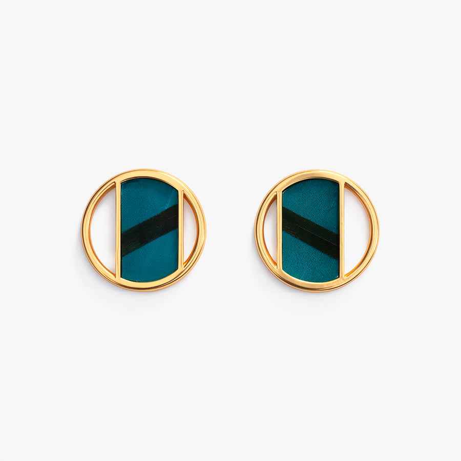 Dendrobium Circle Earring