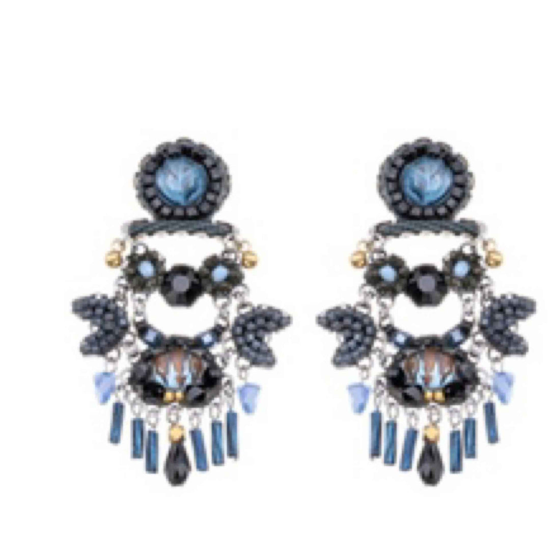 Indigo Summits Maida Earring By Aylala Bar