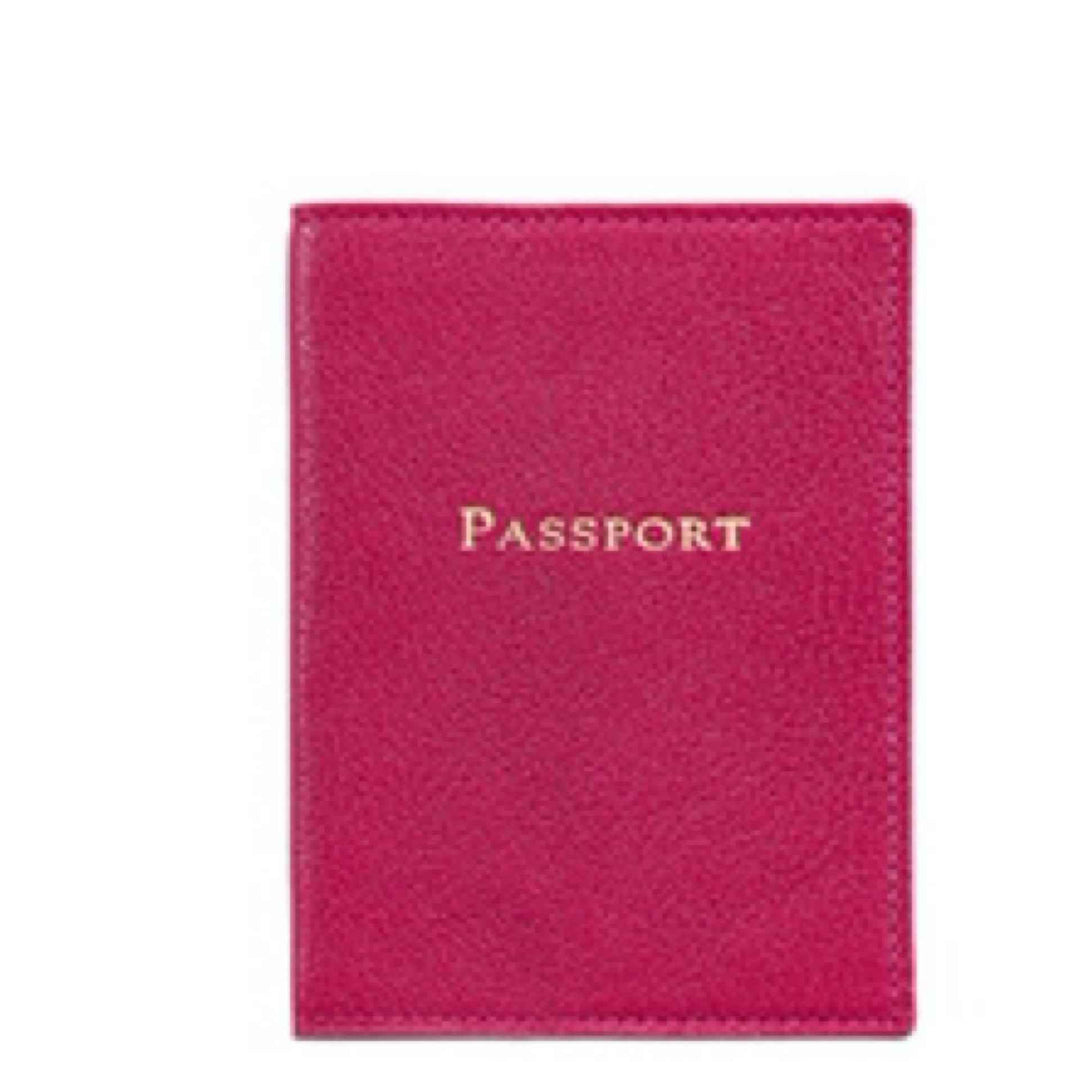 Passport Cover By Graphic Image Fuscia