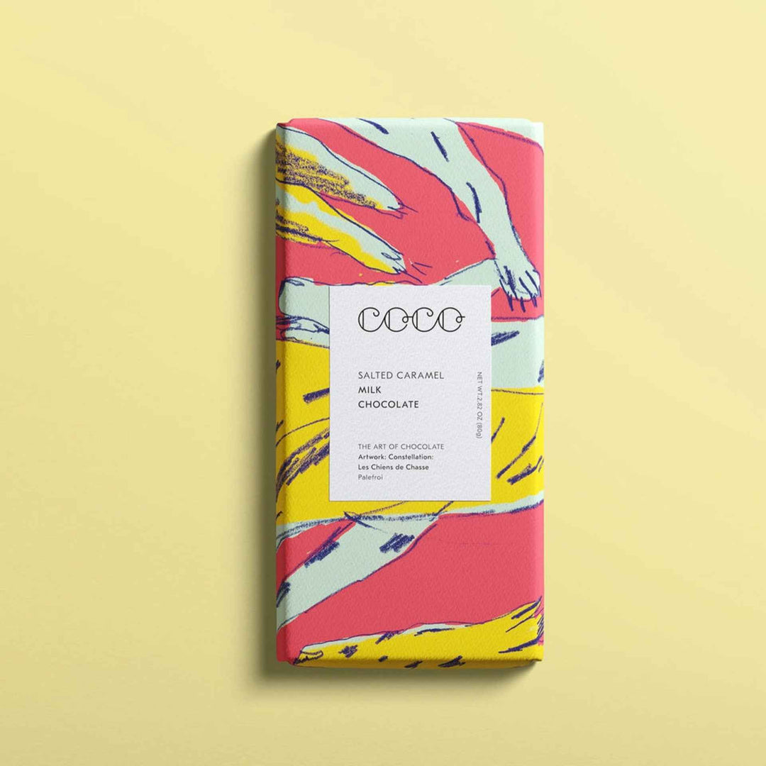 Salted Caramel Milk Chocolate Bar By Coco