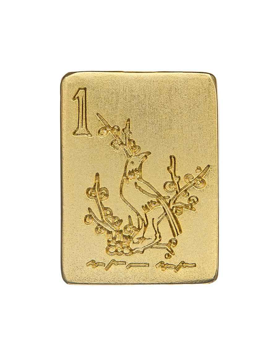 1 BamBird Mahjong Tile Toggle Necklace By Susan Shaw