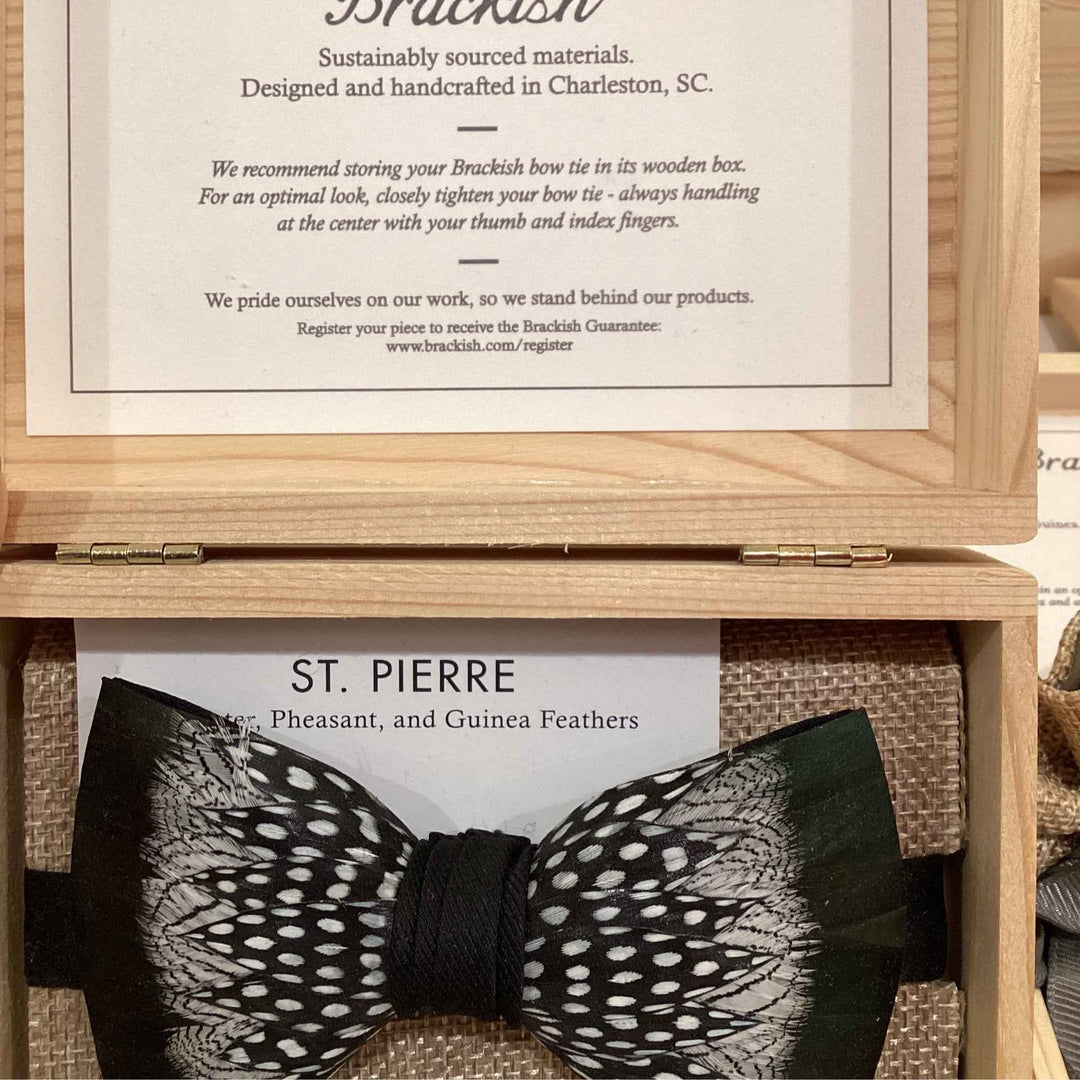 St Pierre bow tie