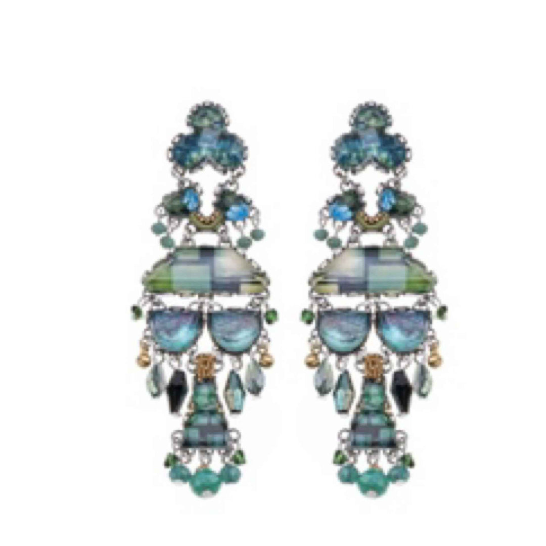 Emerald Reflection Earring By Ayala Bar