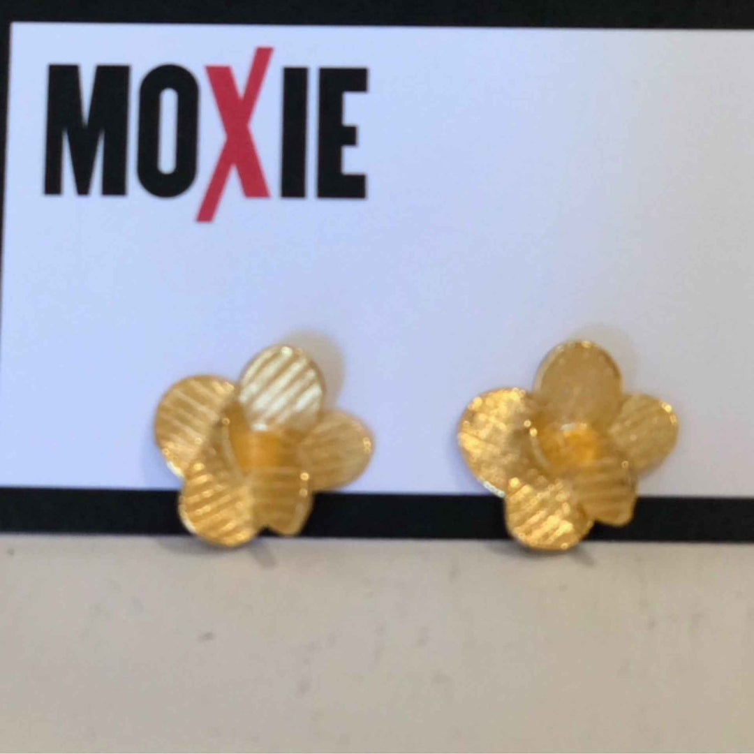 Pampalonia Stud Gold Earring By IsArt