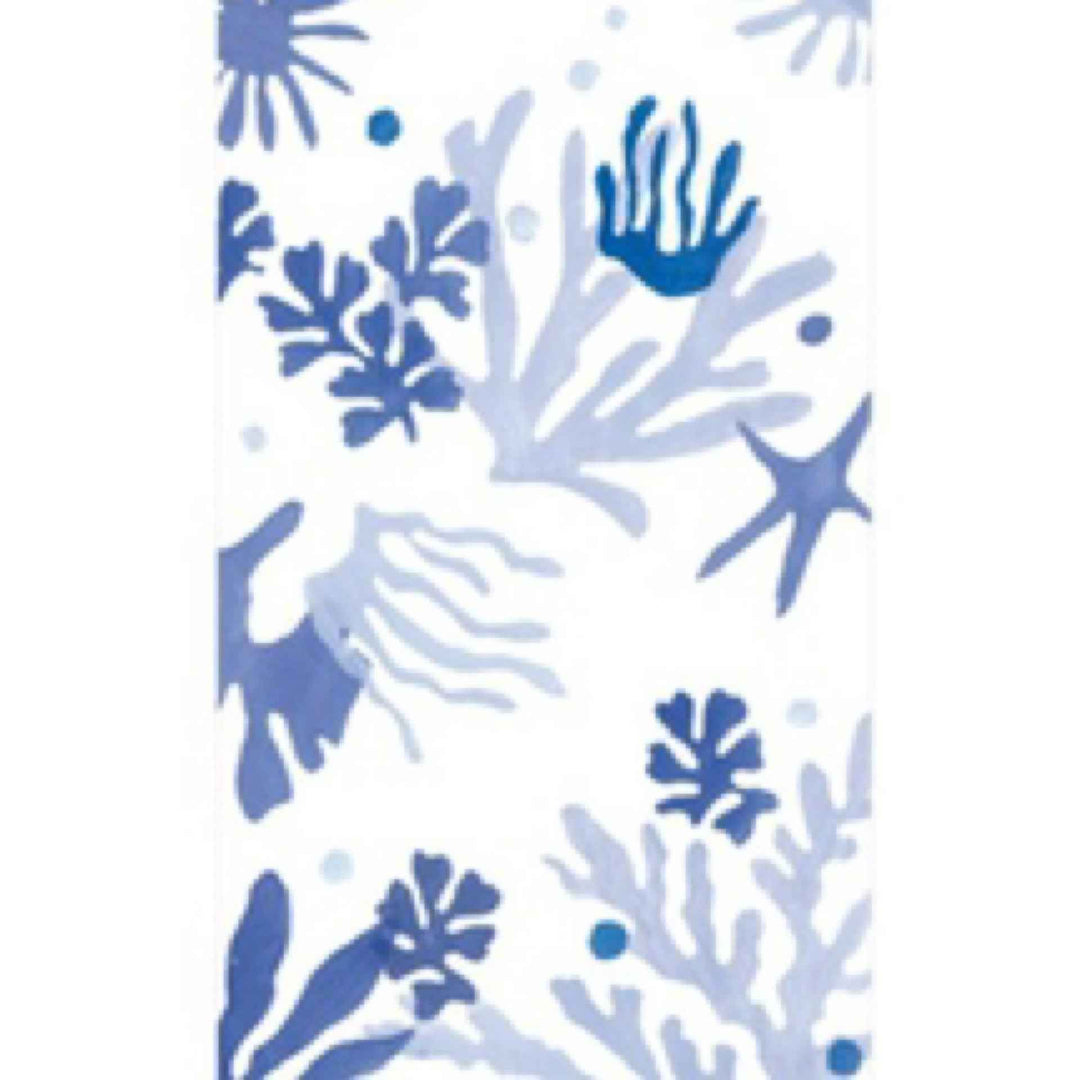 Caspari Guest Napkin Matisse Coral
