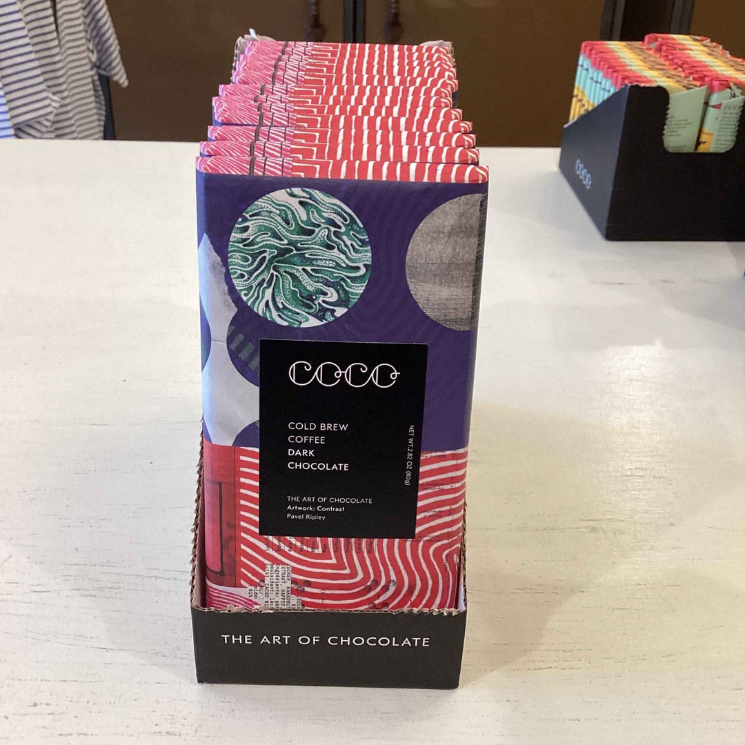 80g Cold brew coffee dark chocolate bar