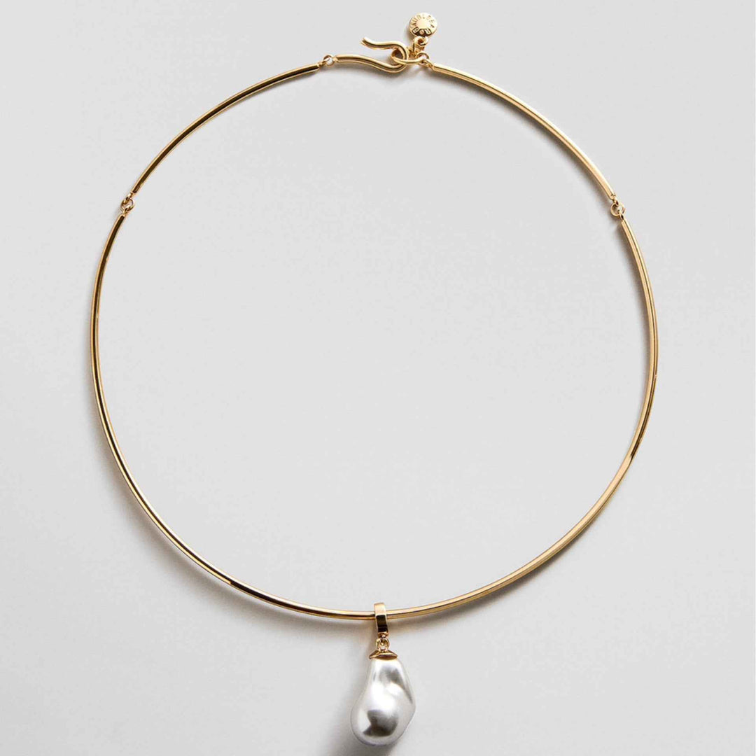 Teagan Pearl Collar Necklace By Baublebar