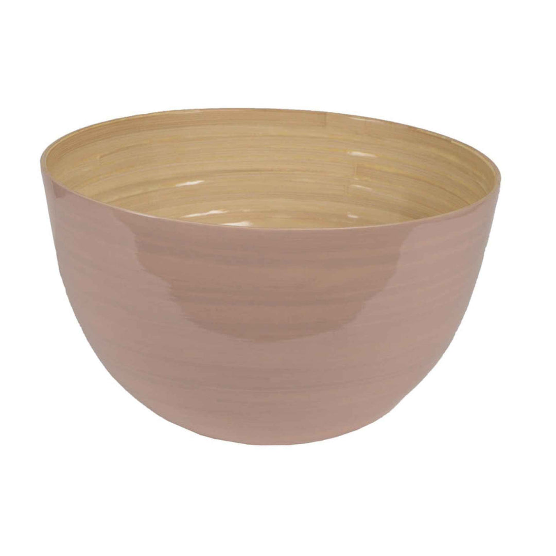 Bamboo Serving Bowl Blush By Albert Punkt