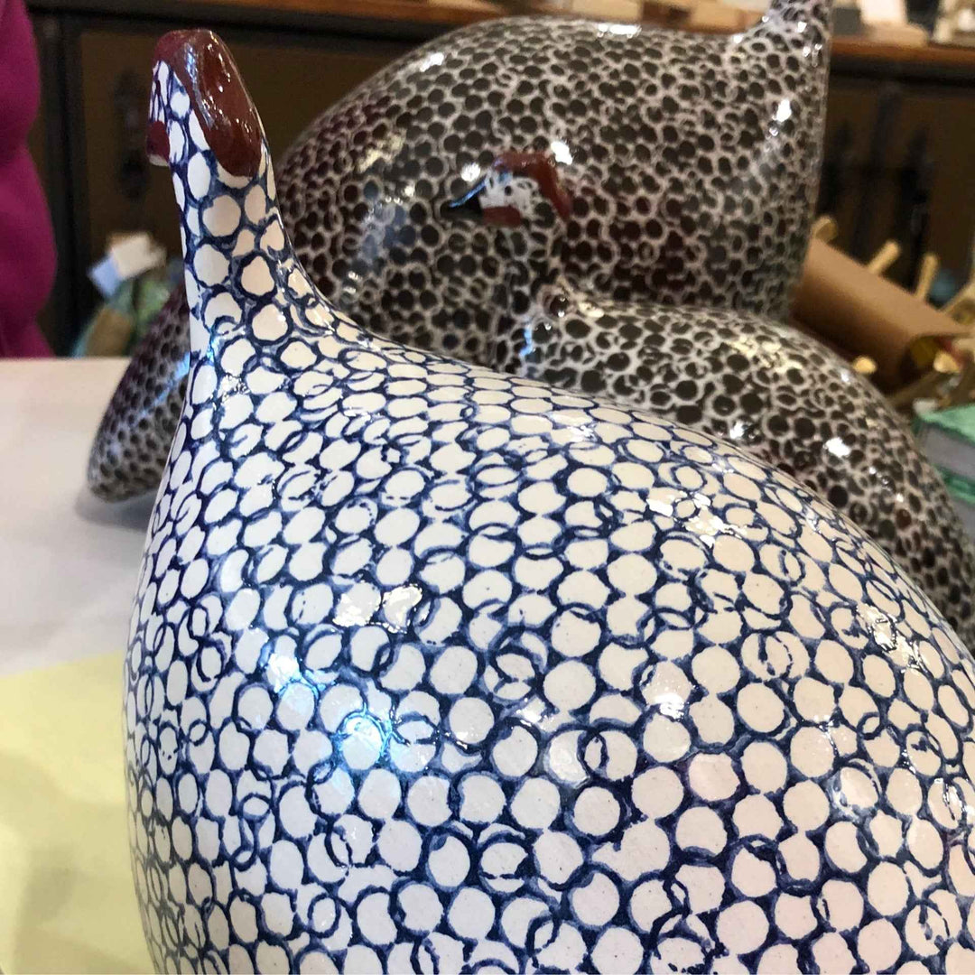 Guinea fowl, large white