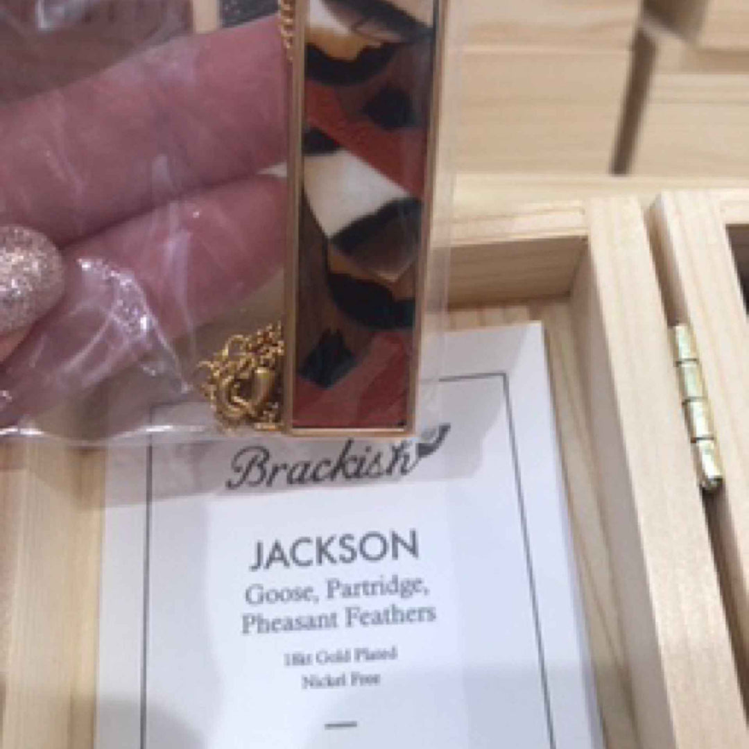 Jackson Bar Necklace. 08/24