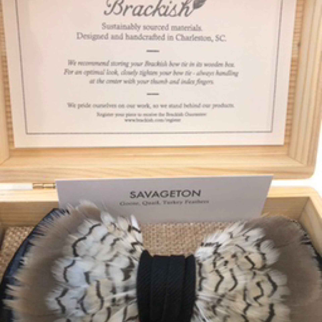 Savagenton bow tie. 08/24