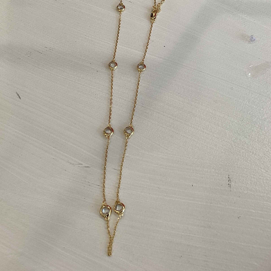 BE - JE 16’ gold clear diamonds