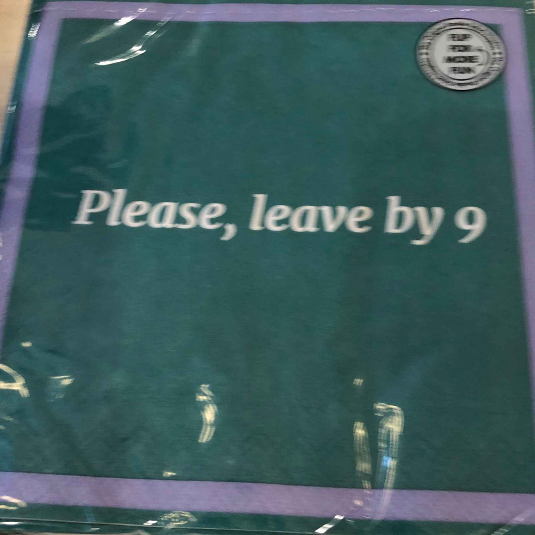 Please leave by 9/sometimes I stare at my husband