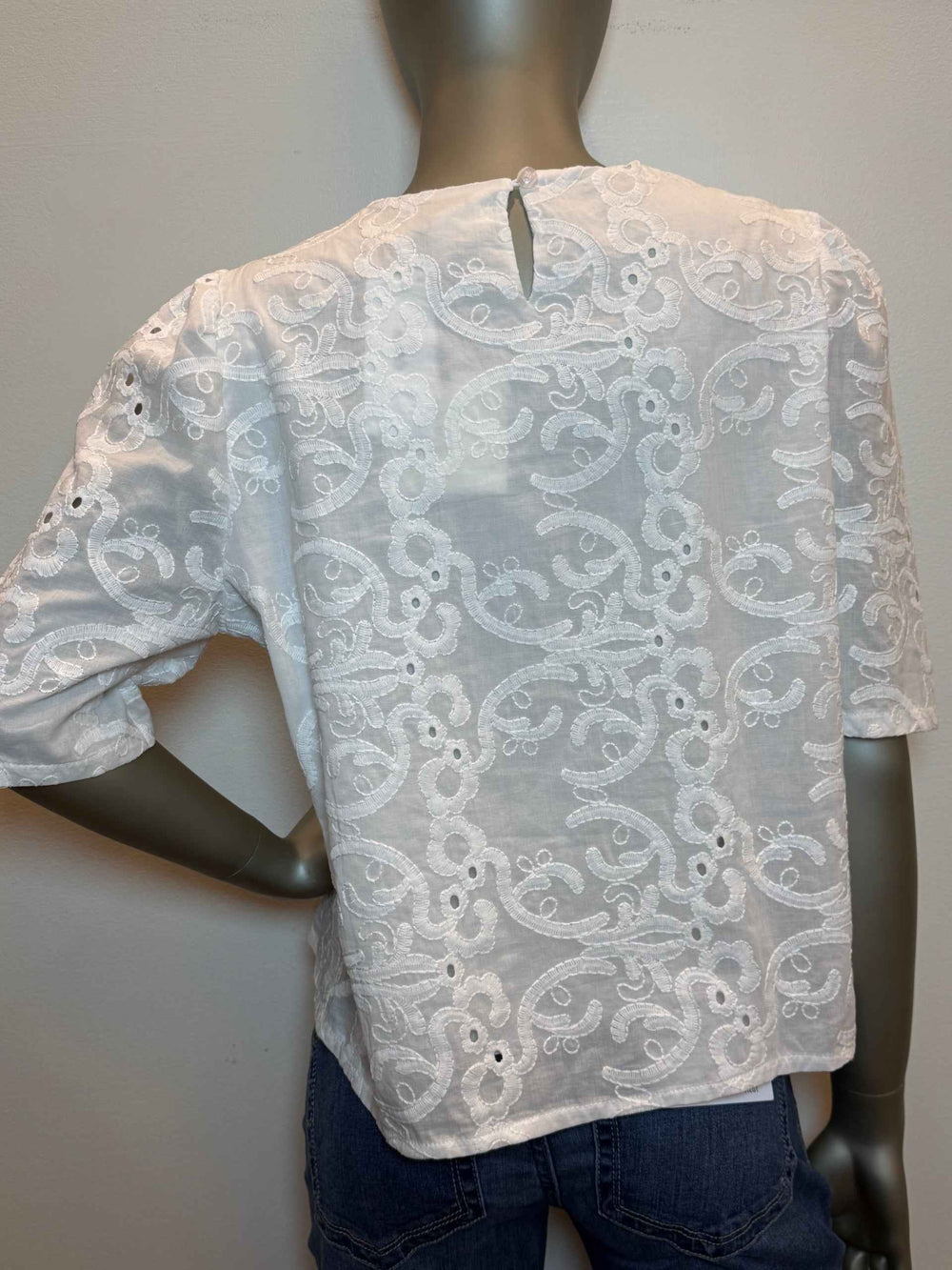 The Joanne Blouse White By Babette