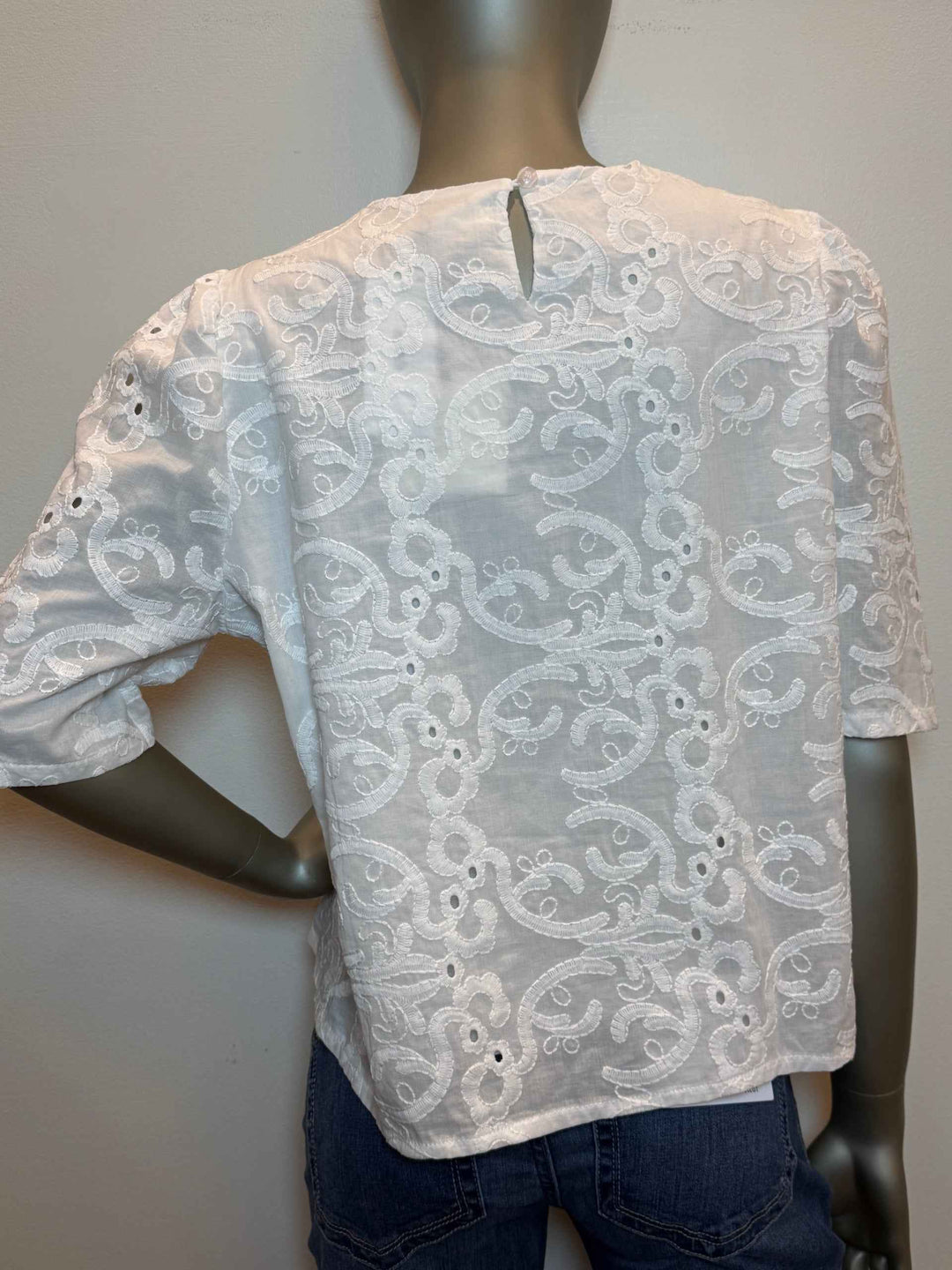 The Joanne Blouse White By Babette
