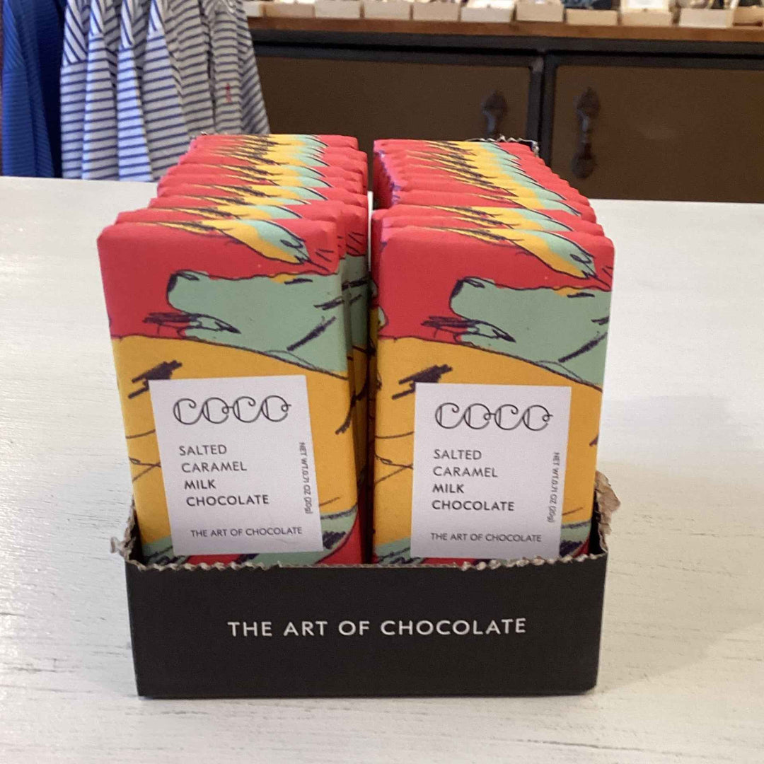 20g salted caramel milk chocolate bars