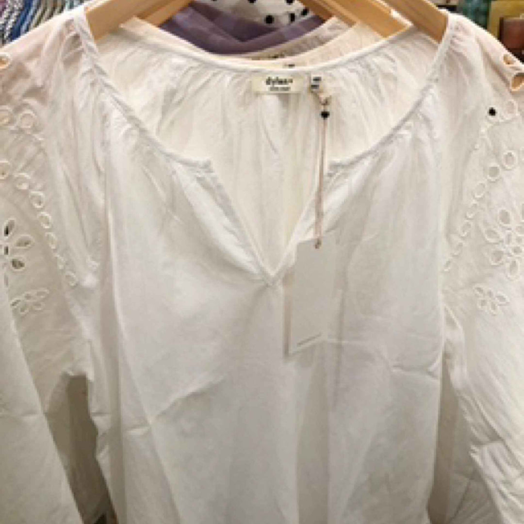 Lola Eyelet Blouse By Dylan